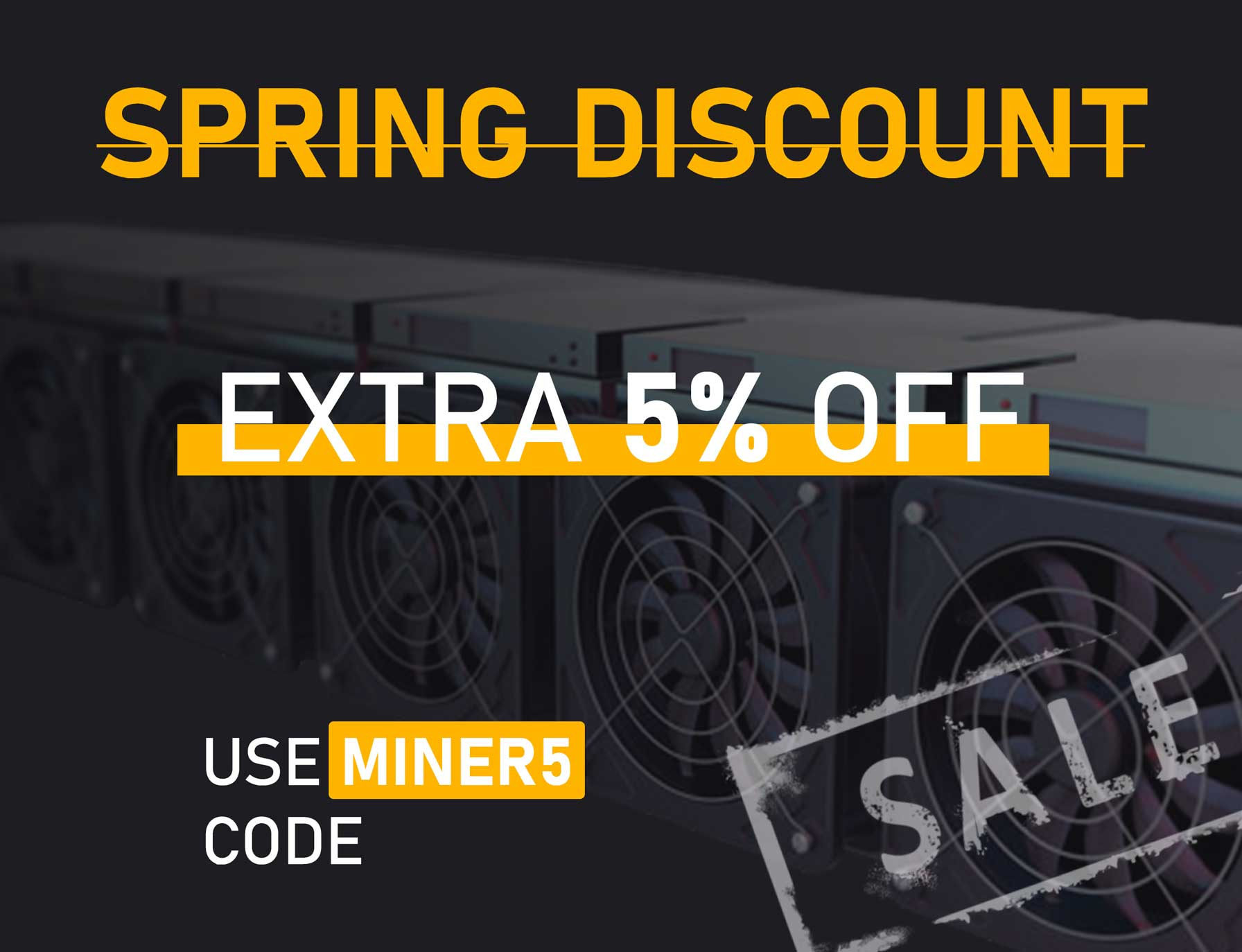 SPRING DISCOUNT